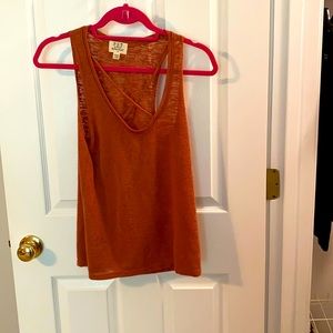 Burnt Orange tank top